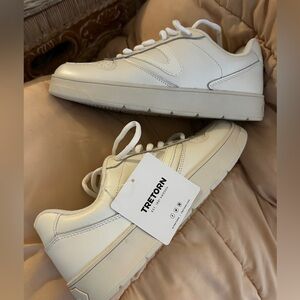 New Tretorn women’s White Low-Top Leather Comfort Insole Sneakers